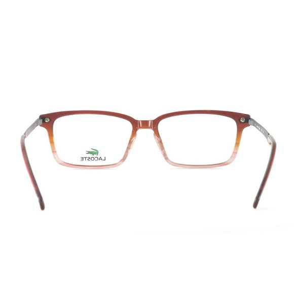 Lacoste Rectangular Shape Brown Gradient Frame - Picture 3 of 5